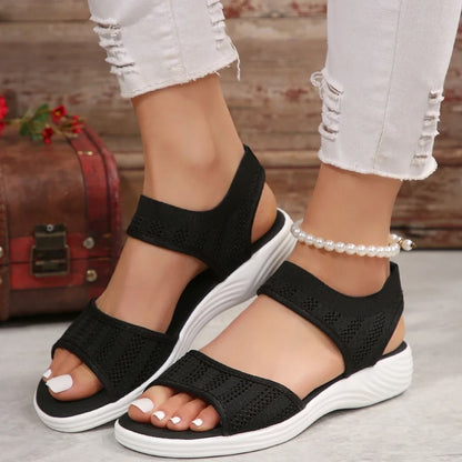 Women Summer Mesh Casual Sandals Breathable Flat Sports Shoes 6