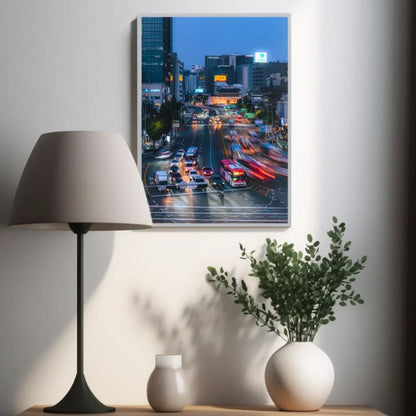 Seoul Night View LED Lamp 3D Cityscape Room Decor For Anime Inspired Homes 3