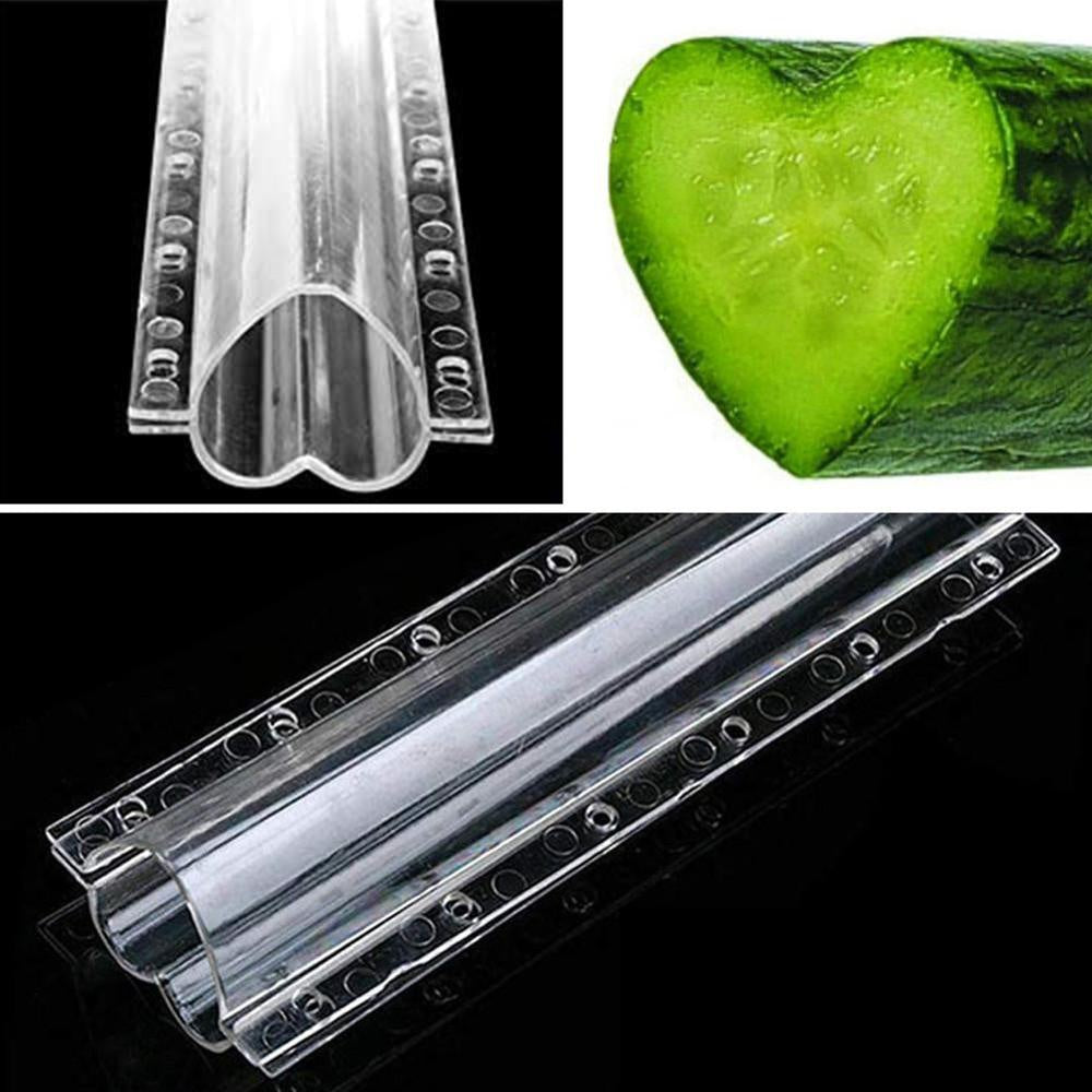 Garden Vegetable Growth Mould for Cucumbers, Star Shape and Heart Shaped Fruit Molds, Durable Kitchen Cooking Tool