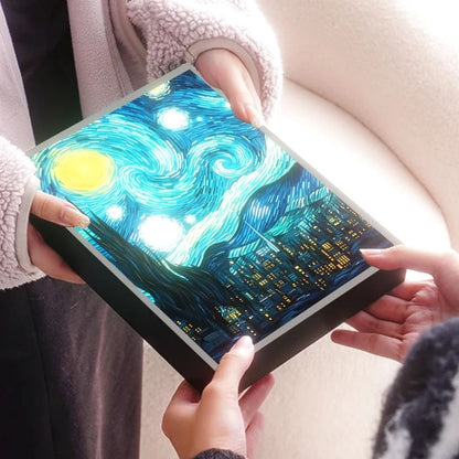 Starry Night Artistic LED Night Light Room Decor Lamp 5