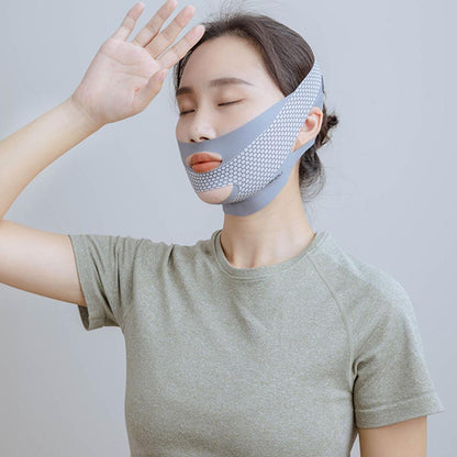 Chin Strap for Sleeping, Adjustable Face V Shaper, Jaw Exerciser, Double Chin Mask, Reusable V Face Lifting Strap