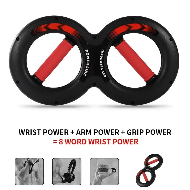 Hand Strength Grip Trainer With Adjustable Resistance For Forearm And Wrist Workout 4