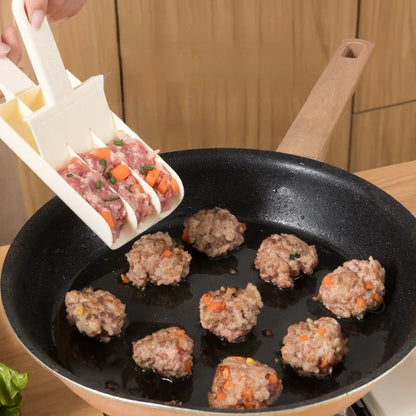 Plastic Meatball Maker Set, Beef Fish Meat Ball Mold Spoon, Kitchen Cooking Tools and Accessories