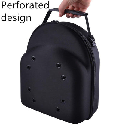 Hard Shell Hat Travel Case, Portable Outdoor Baseball Cap Carrier, Protective Storage Box for Caps with Handle