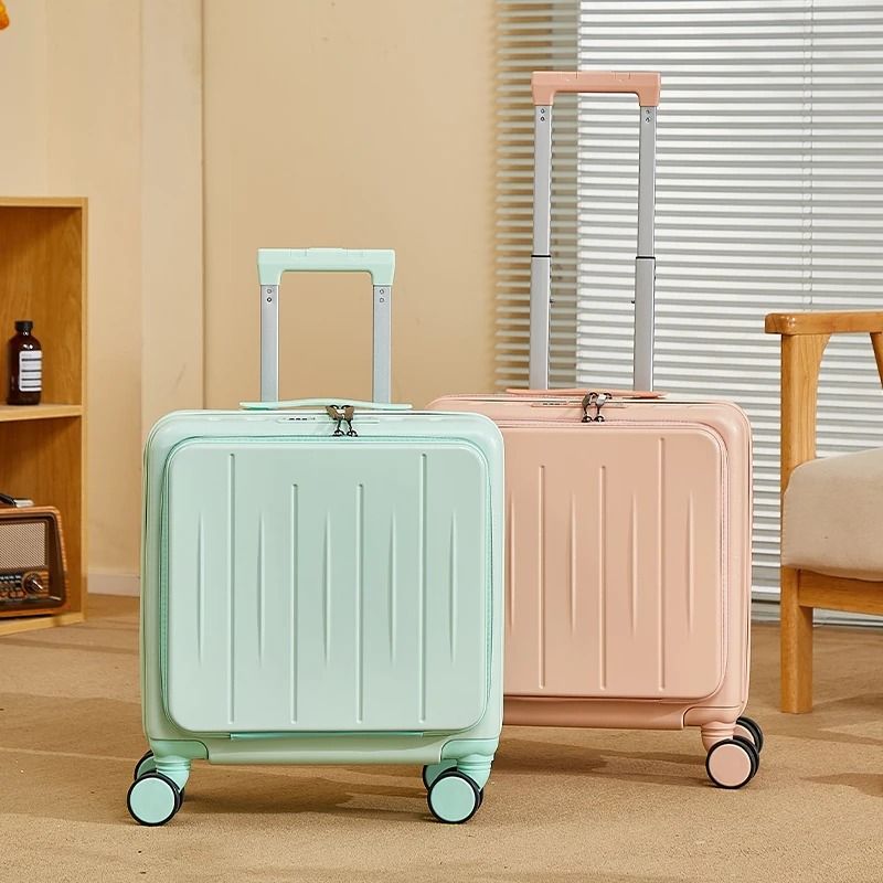 Lightweight 18 Inch Travel Suitcase With Large Capacity And Swivel Wheels 2