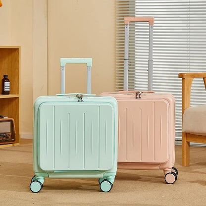 Lightweight 18 Inch Travel Suitcase With Large Capacity And Swivel Wheels 2