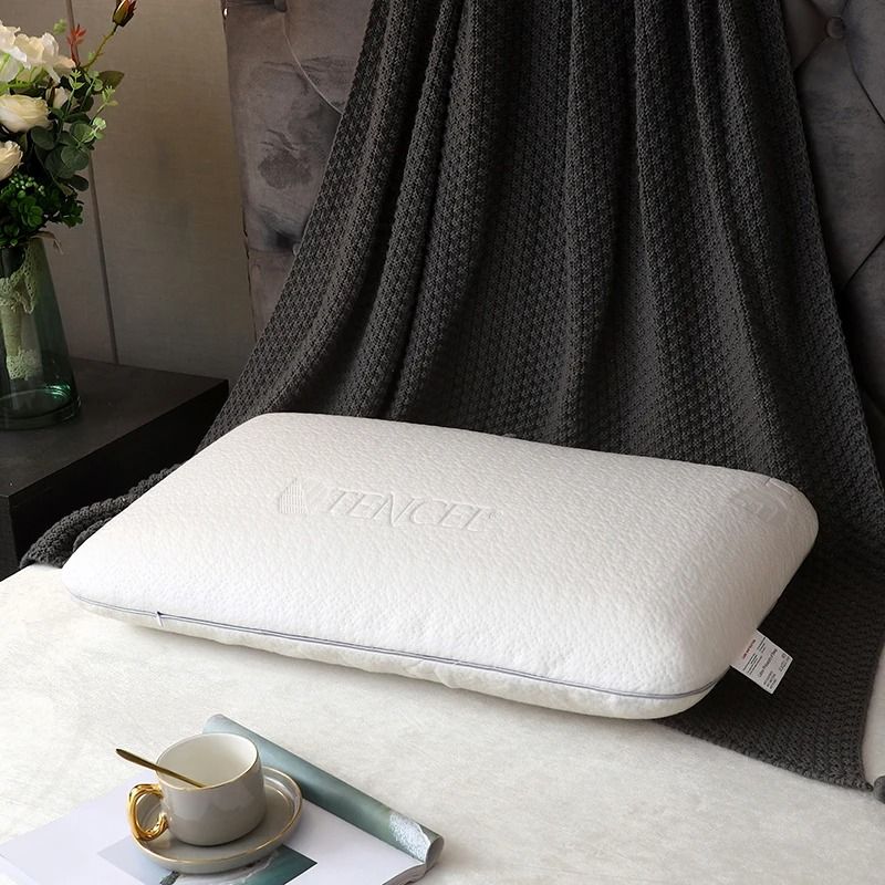 Natural Latex Luxury Sleeping Pillow For Side Back And Stomach Sleepers 7