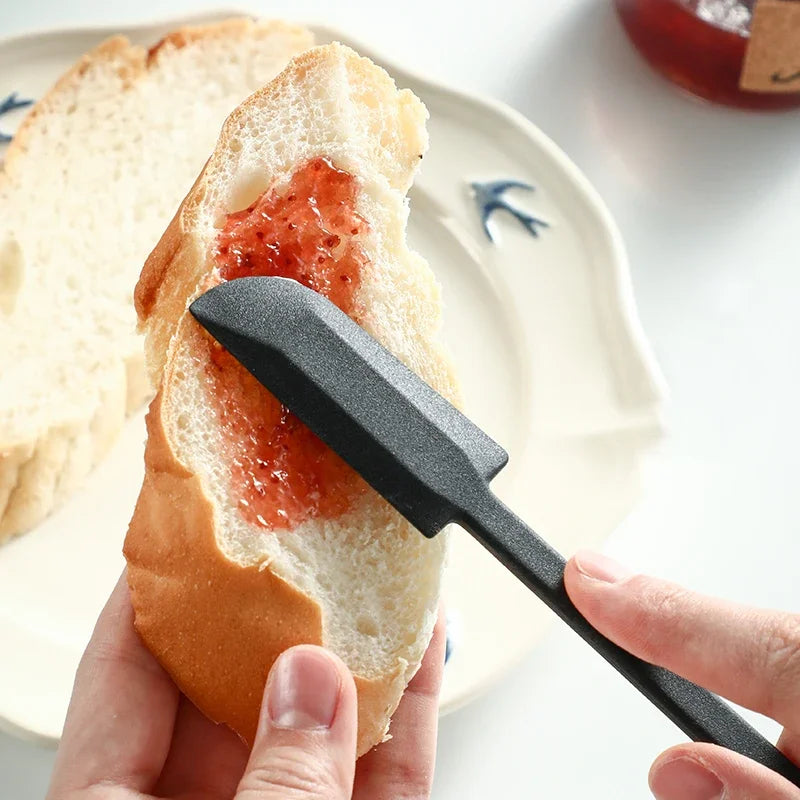 Food Grade Silicone Jam Spatula Kitchen Deep Bottle Scraper, Long Handle Spatulas for Cream Cake Mixing Batter