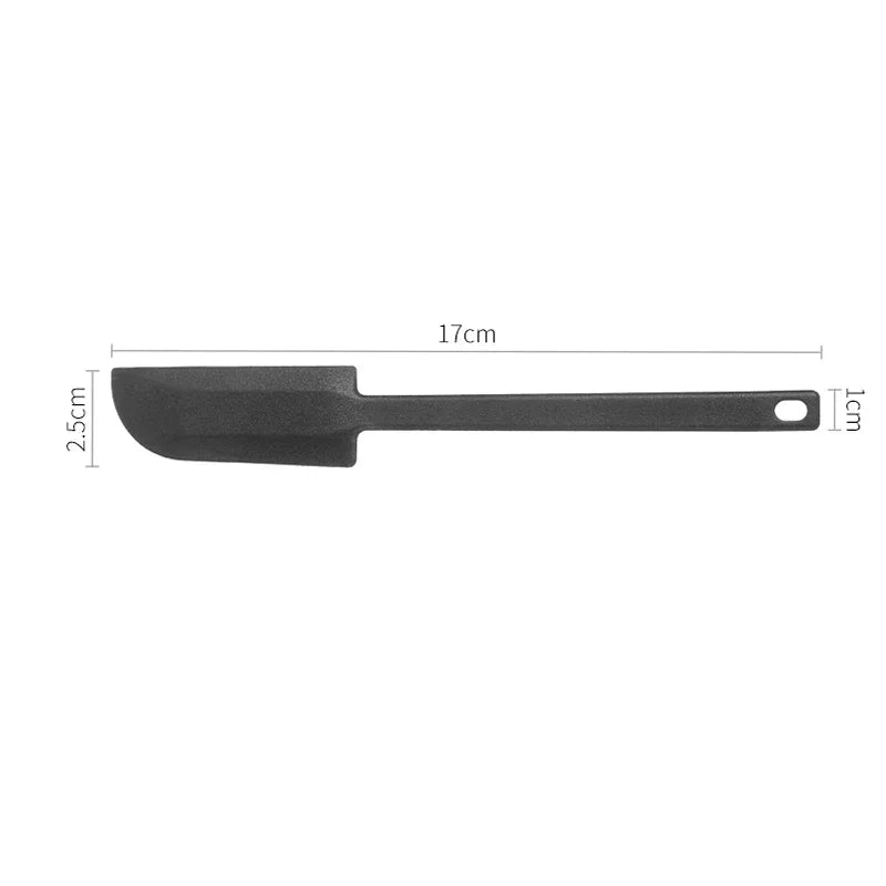 Food Grade Silicone Jam Spatula Kitchen Deep Bottle Scraper, Long Handle Spatulas for Cream Cake Mixing Batter