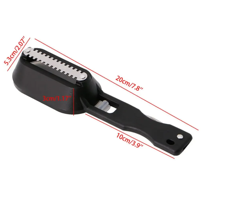 Fish Skin Brush Scraping Fishing Scale Brush Fast Remove Fish Knife Cleaning Peeler Graters Scaler  5