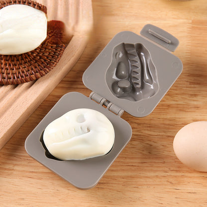 Dinosaur Fossil Egg Mold for Cute Boiled Eggs, Sushi Rice Mold, Fondant Cake Decoration, Children's Lunch Tool