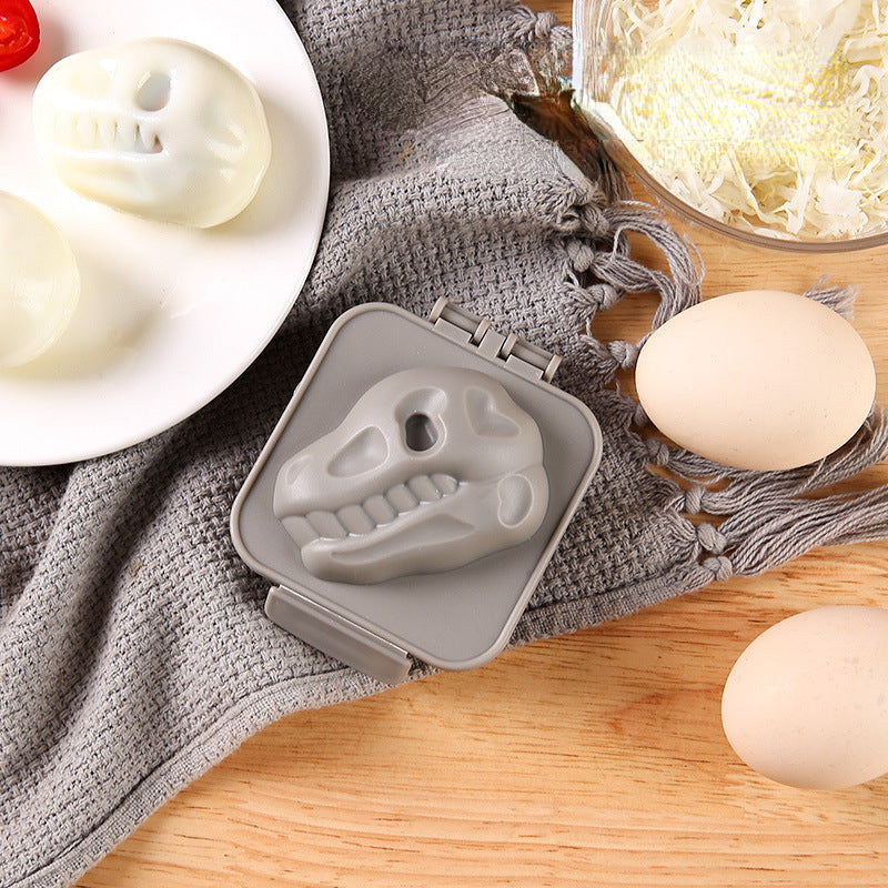 Dinosaur Fossil Egg Mold for Cute Boiled Eggs, Sushi Rice Mold, Fondant Cake Decoration, Children's Lunch Tool