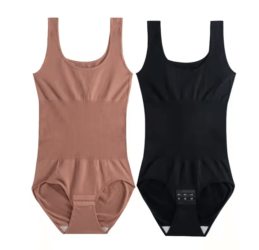 SculptEase Women Bodysuit Slimming Shapewear Tummy Control 6