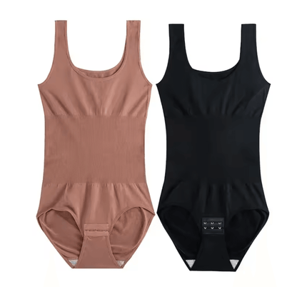 SculptEase Women Bodysuit Slimming Shapewear Tummy Control 6