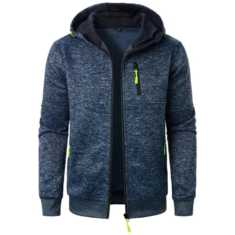 New Streetwear Mens Oversize Zipper Hooded Winter Sweatshirt With Long Sleeves And Warm Outdoor Tra 9