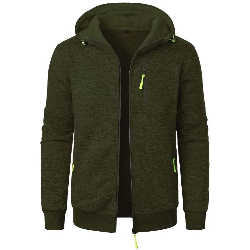 New Streetwear Mens Oversize Zipper Hooded Winter Sweatshirt With Long Sleeves And Warm Outdoor Tra 10