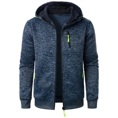 New Streetwear Mens Oversize Zipper Hooded Winter Sweatshirt With Long Sleeves And Warm Outdoor Tra 3