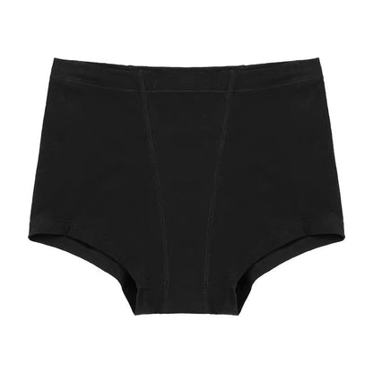 Women High Waist Cotton Period Panties Boxer Shorts For Heavy Flow 8