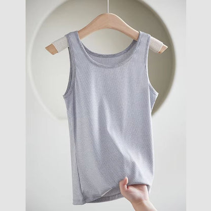 Women Seamless Slimming Sleeveless Vest Summer Thin Inner Top 10