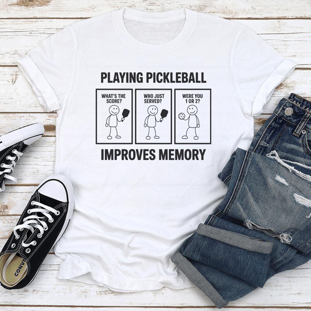 Playing Pickleball Improves Memory Tee 2