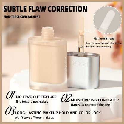 High Coverage Concealer, Moisturizing Liquid Makeup Base, Waterproof Foundation, Oil Control & Dark Circle Concealer