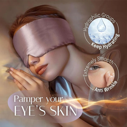 Silk Sleeping Eye Mask For Restful Nights 2