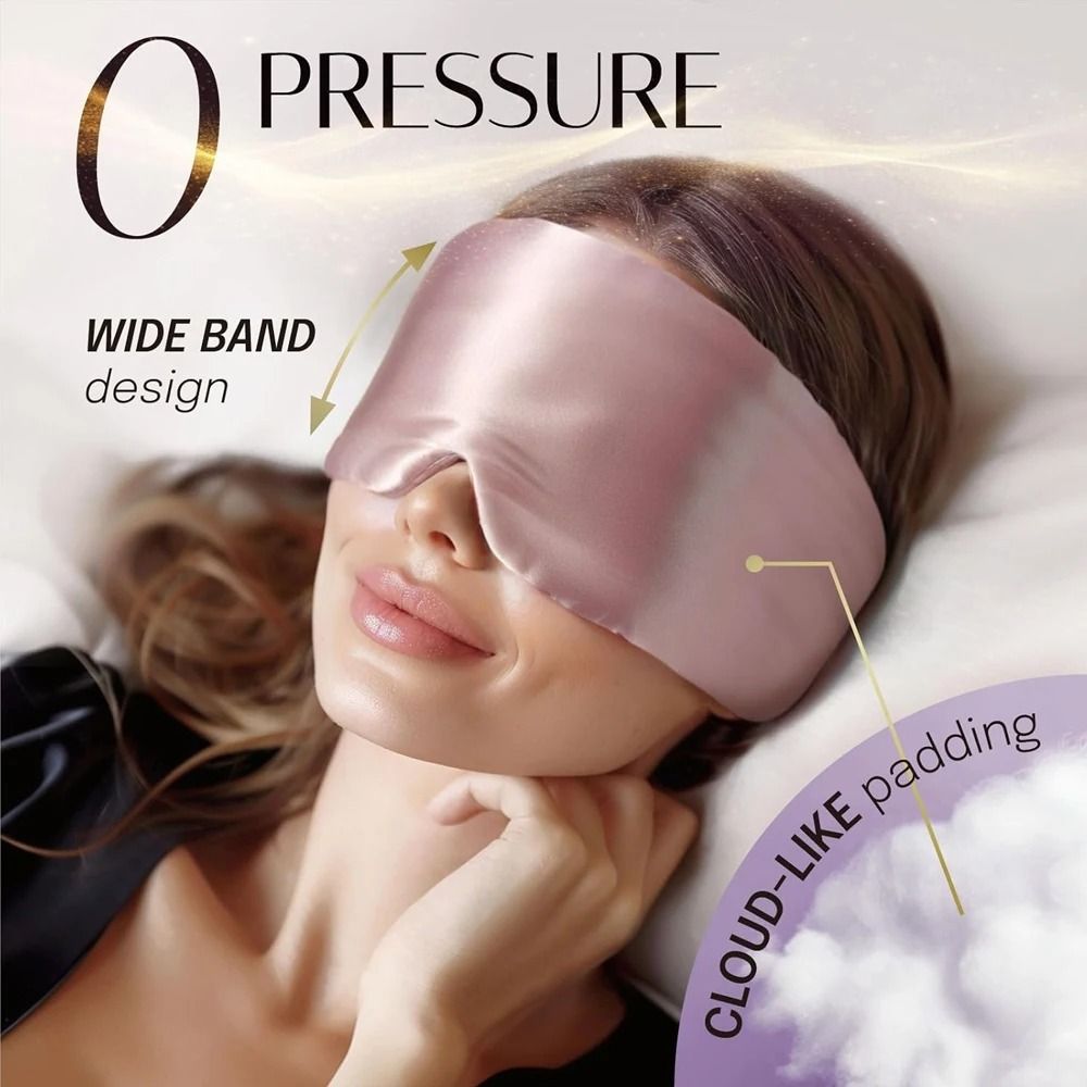 Silk Sleeping Eye Mask For Restful Nights 3