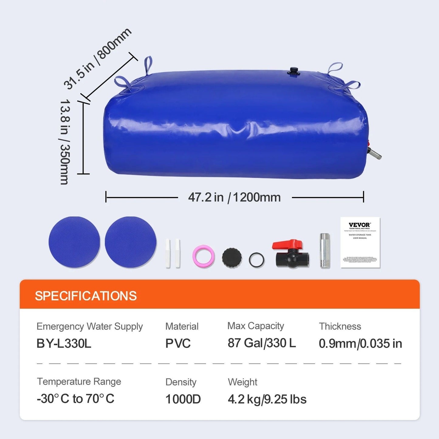 Portable Water Tank Watering System For Gardening 6