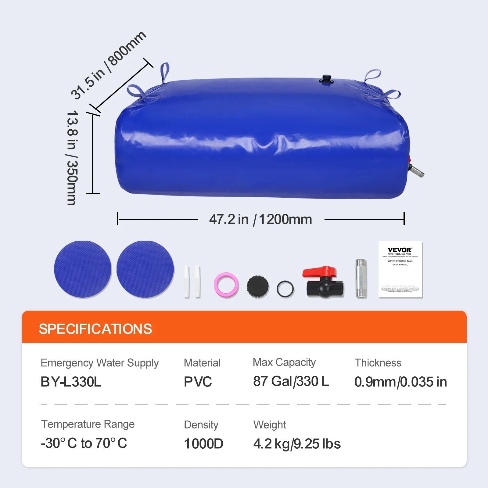 Portable Water Tank Watering System For Gardening 6