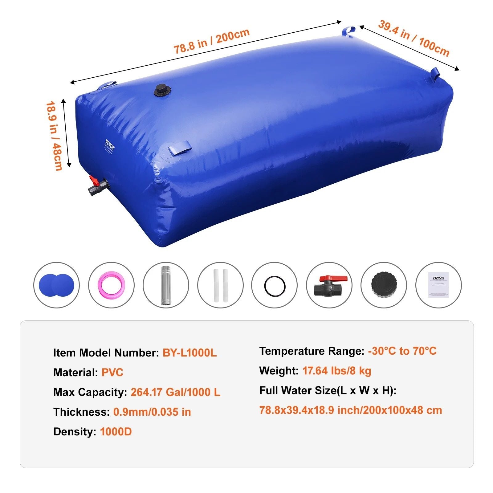 Portable Water Tank Watering System For Gardening 7