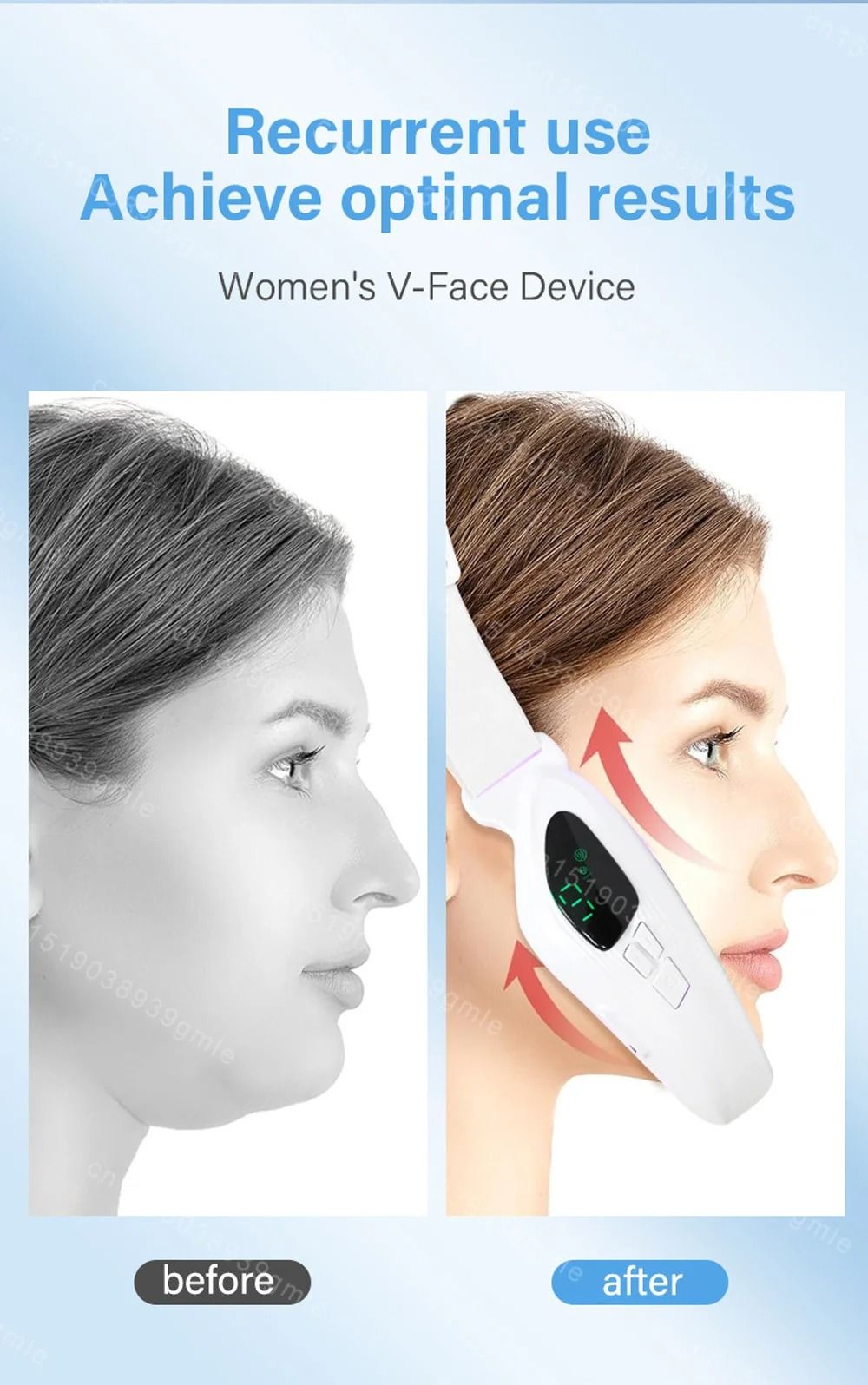 Electric Face Slimming And Lifting Massager 5