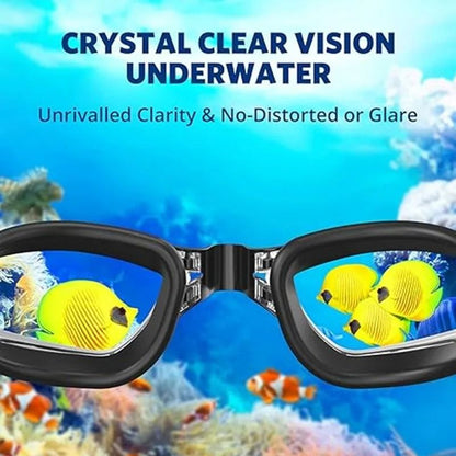 Anti Fog Swim Goggles and Earplugs Set