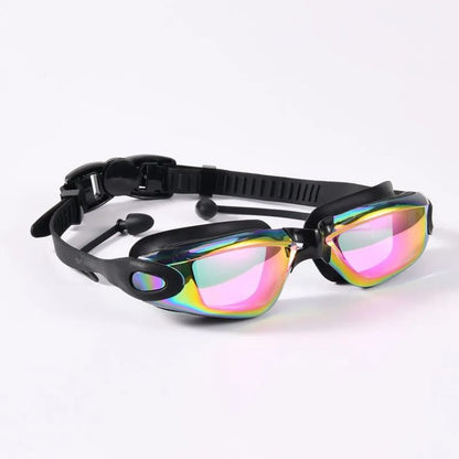 Anti Fog Swim Goggles And Earplugs Set 12