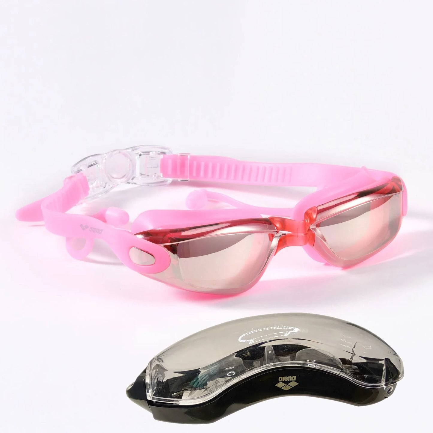Anti Fog Swim Goggles And Earplugs Set 17