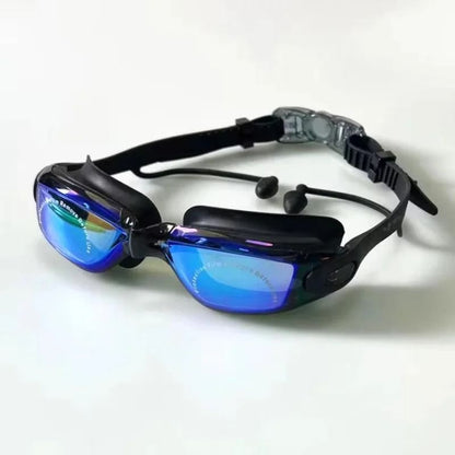 Anti Fog Swim Goggles And Earplugs Set 18