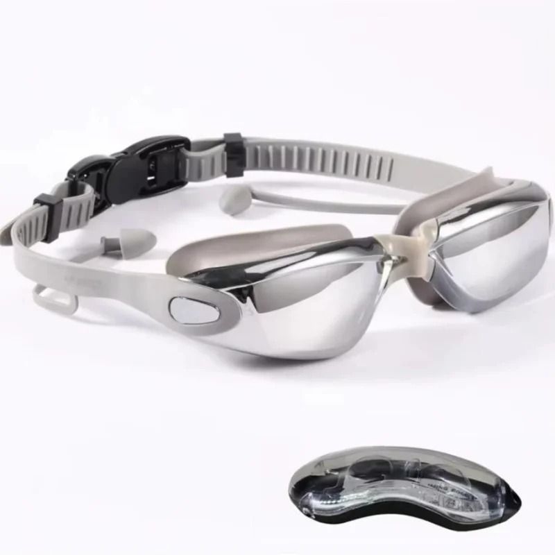 Anti Fog Swim Goggles And Earplugs Set 19
