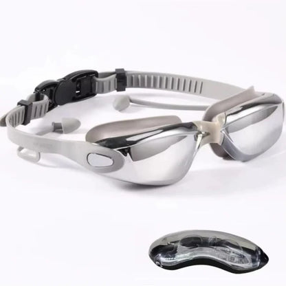 Anti Fog Swim Goggles And Earplugs Set 19
