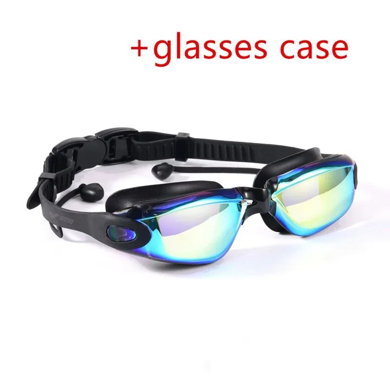 Anti Fog Swim Goggles And Earplugs Set 21