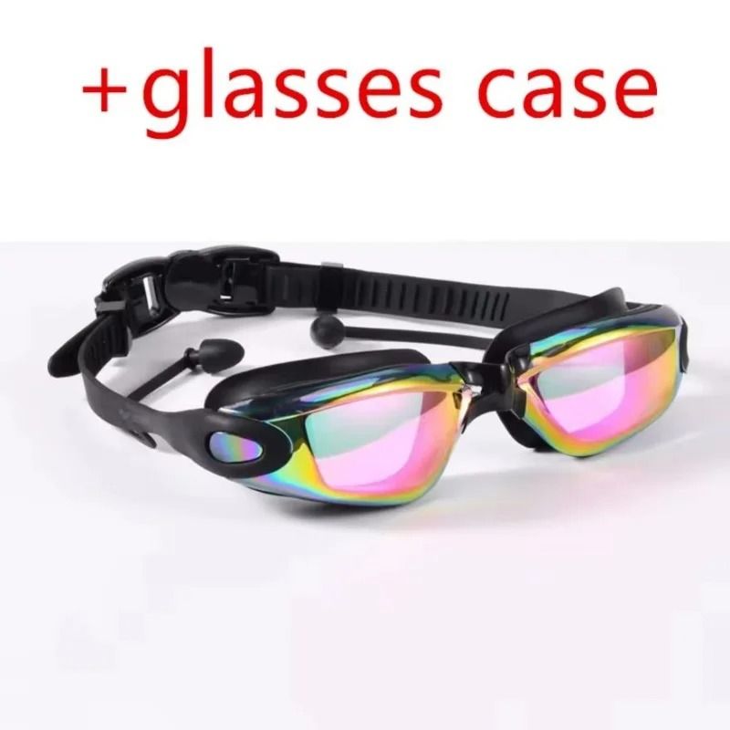Anti Fog Swim Goggles And Earplugs Set 22
