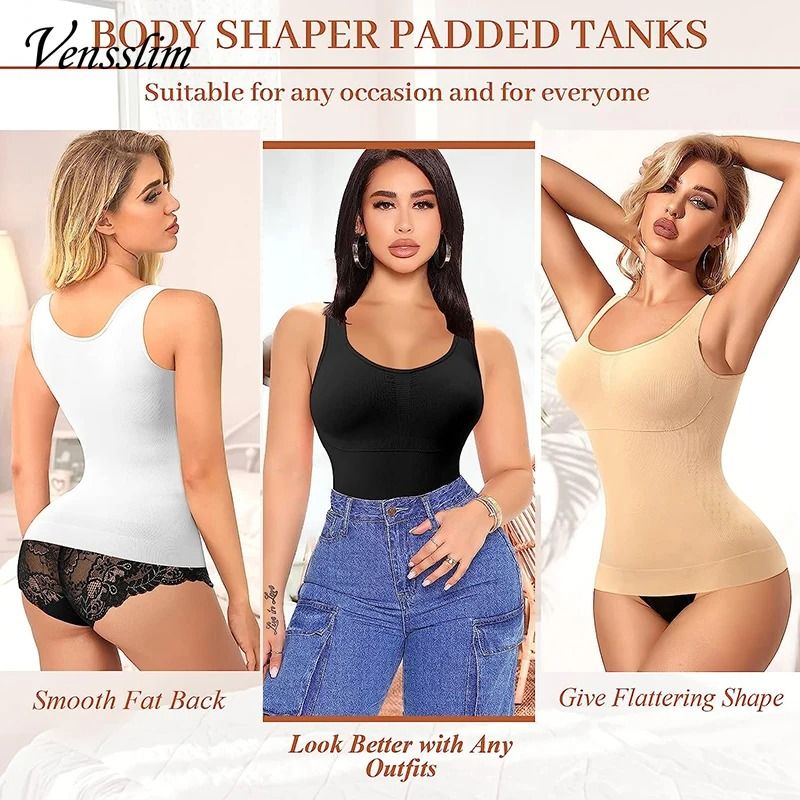 Slim Up Lift Plus Size Bra Tank Top For Women 2