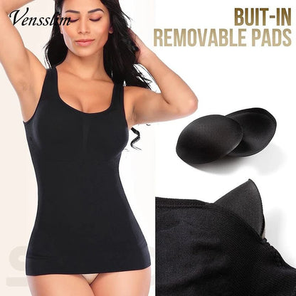 Slim Up Lift Plus Size Bra Tank Top For Women 4