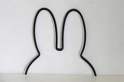 Rabbit LED Night Light Cute USB Desk Lamp For Kids Room And Home Decor 8