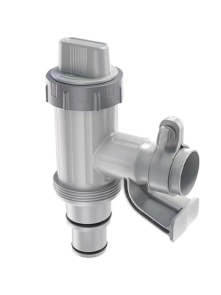 Durable PVC Pool Filter Pump Adapter With 32mm On Off Plunger Valve Leak Proof Replacement For Outd 7