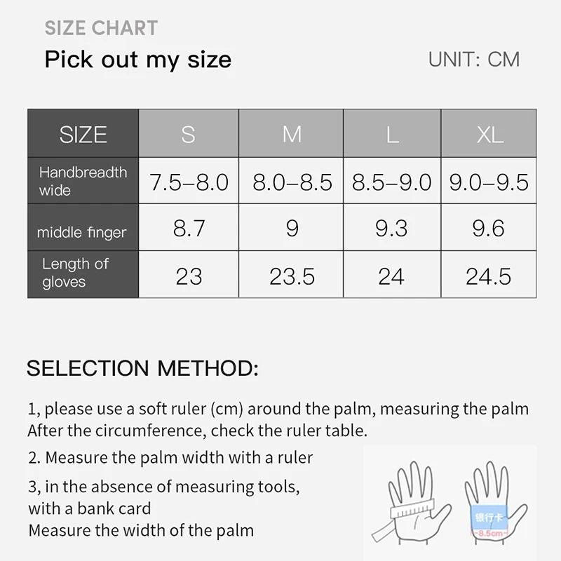 Waterproof Touchscreen Winter Cycling Gloves 5