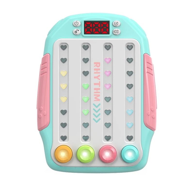 Quick Push Game Eye Sensory Console Multiplayer Versus Board Game Handheld Gamepad Training Toy 10