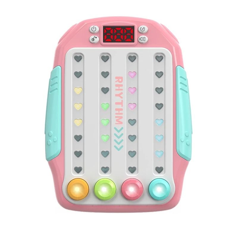 Quick Push Game Eye Sensory Console Multiplayer Versus Board Game Handheld Gamepad Training Toy 11