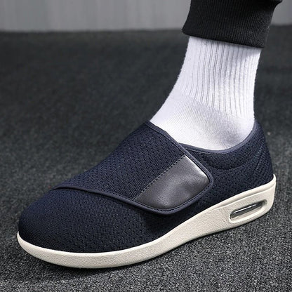 Mens Extra Wide Diabetic Shoes With Adjustable Fit For Swollen Feet And Foot Pain Relief 4