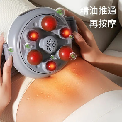 Abdominal Massager Intestinal Peristalsis Tummy Massage Belt With Automatic Vibration 2