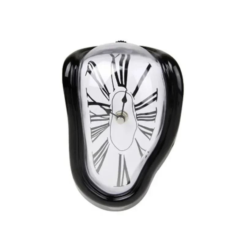 Surreal Melting Distorted Wall Clock In Salvador Dali Style For Home And Garden Decor 6