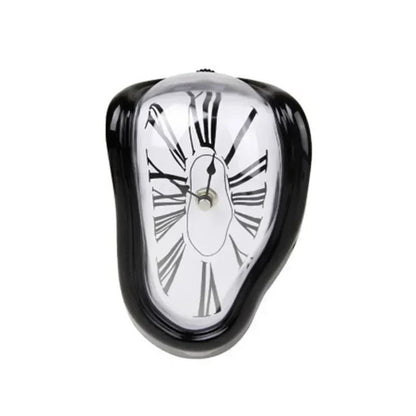 Surreal Melting Distorted Wall Clock In Salvador Dali Style For Home And Garden Decor 6